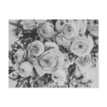 CARTÃO POSTAL DE FLORES DE PEONY