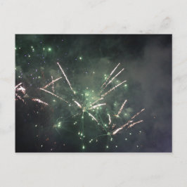 Cartão Postal de Fogos de Artifício