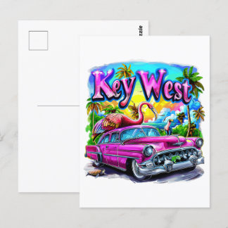 Cartão Postal De folga em Key West, Flórida
