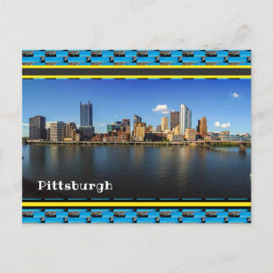 Cartão postal de foto de Pittsburgh
