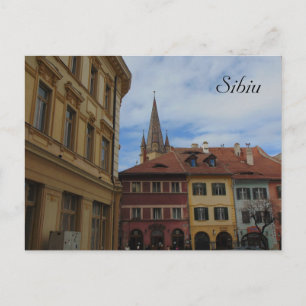 Cartão postal de foto Sibiu Romênia