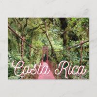 Cartão postal de Fotografia da Ponte Costa Rica Mo