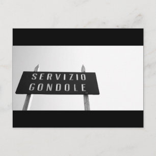 Cartão Postal de Fotografia de Veneza