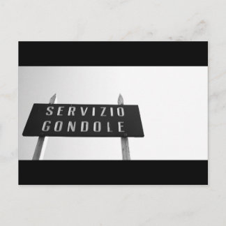 Cartão Postal de Fotografia de Veneza