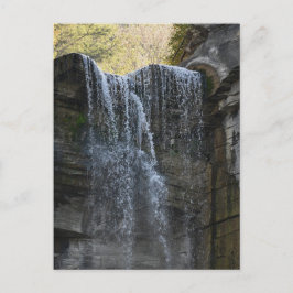 Cartão postal de fotografia em cascata