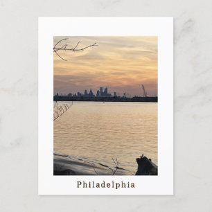Cartão postal de Fotografia Sunset Philadelphia