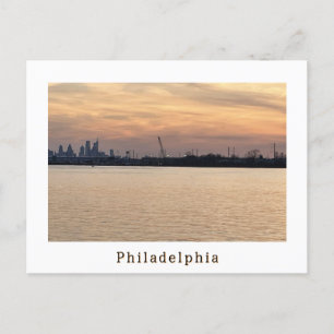 Cartão postal de Fotografia Sunset Philadelphia