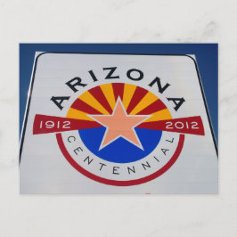 Cartão postal de fronteira de Arizona-Utah