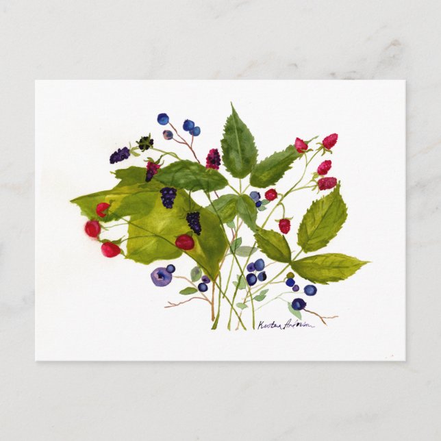 cartão postal de fruta (Frente)