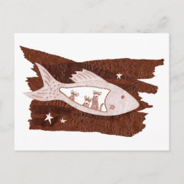 Cartão postal de furões espaciais