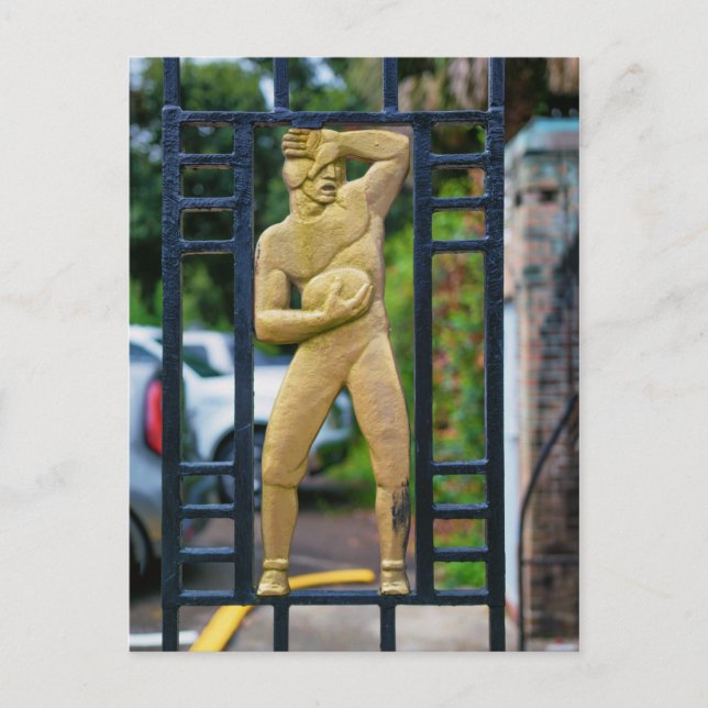 Cartão postal de futebol (Frente)