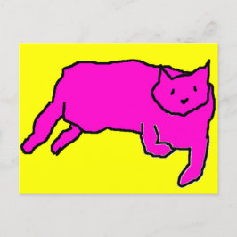 Cartão postal de gato
