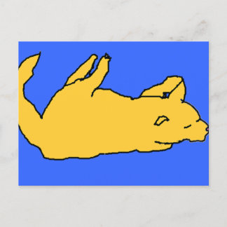 Cartão postal de gato