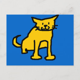 Cartão postal de gato