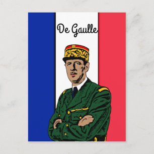 Cartão Postal De Gaulle