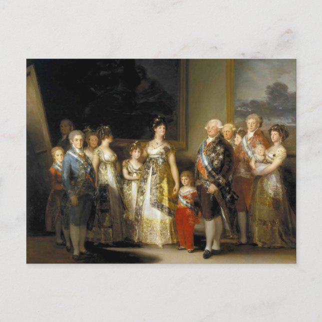 Cartão Postal De Goya Trabalho de arte (Frente)