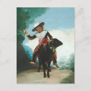 Cartão Postal De Goya Trabalho de arte