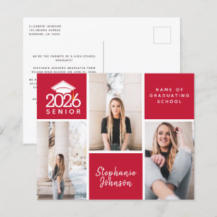 Cartão-postal de Graduação de Mais velho de Fot