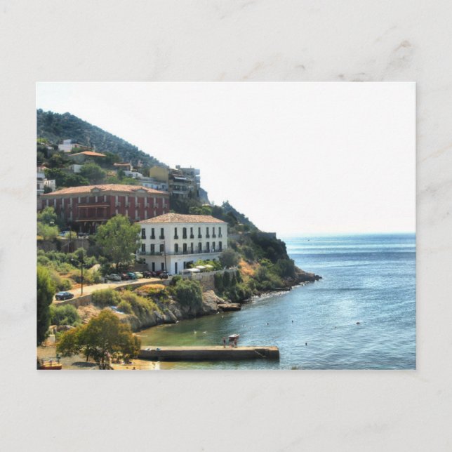 Cartão postal de grécia (Frente)