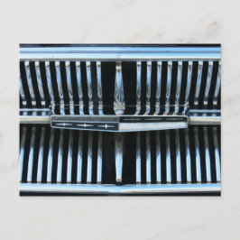 Cartão postal de grill de carro clássico Mercúrio