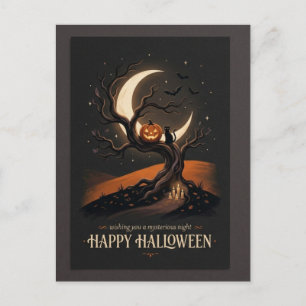 Cartão postal de Halloween
