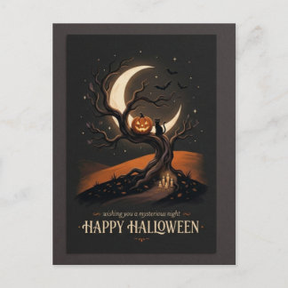 Cartão postal de Halloween
