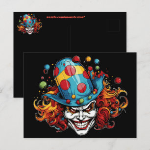 Cartão postal de Halloween/Coringa