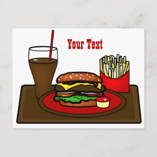 Cartão postal de Hamburger