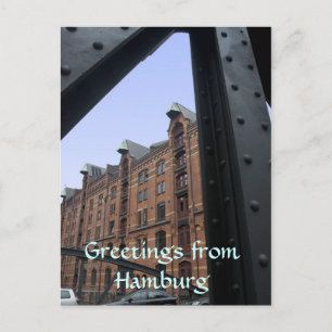 Cartão postal de Hamburgo