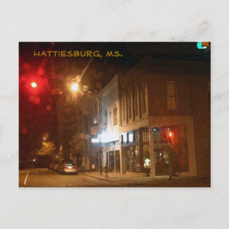 Cartão postal de Hattiesburg, Ms