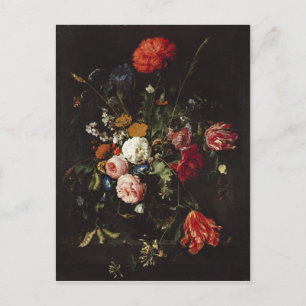 Cartão Postal de Heem Flower Vase Painting