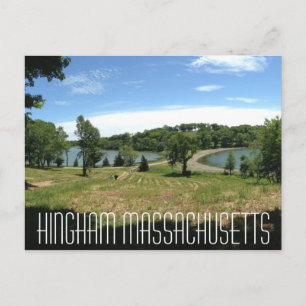 Cartão postal de Hingham Massachusetts