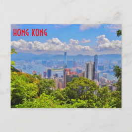 Cartão Postal de Hong Kong