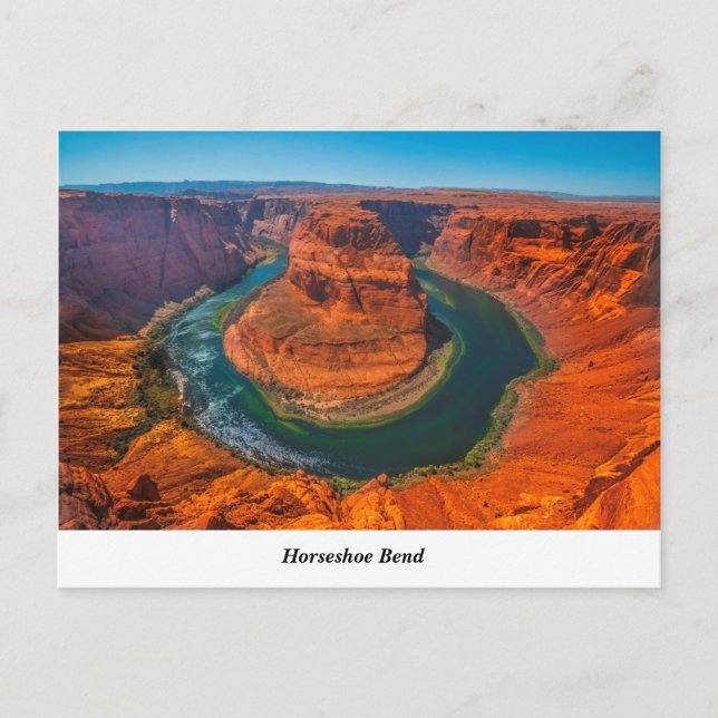 Cartão Postal de Horseshoe Bend (Frente)