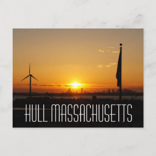 Cartão postal de Hull Massachusetts Brad Hines