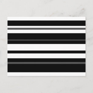 Cartão postal de Humbug Stripe longo