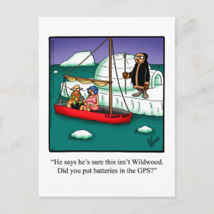 Cartão Postal de Humor Divertido de Aposentadoria 