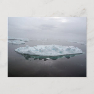 Cartão Postal de Icebergs Místicos