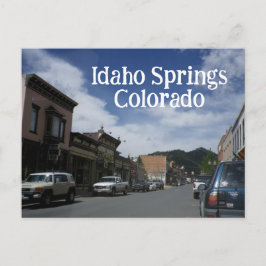 Cartão postal de Idaho Springs Colorado