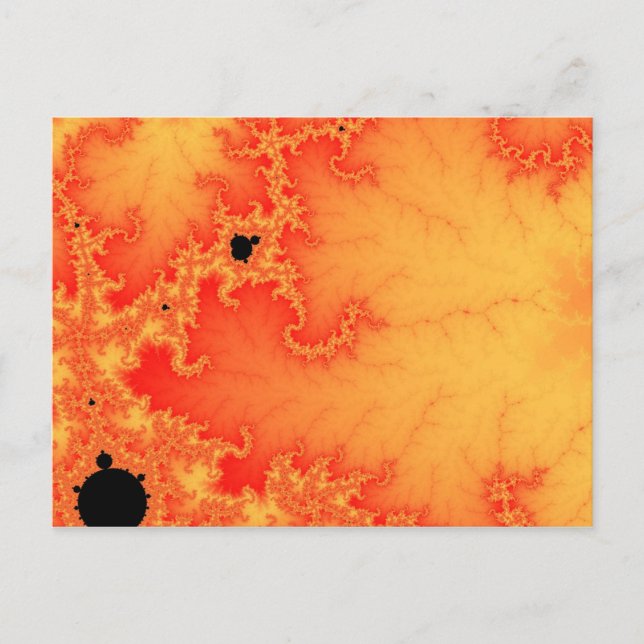 Cartão postal de incêndio (Frente)