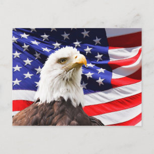 cartão postal de independência americano