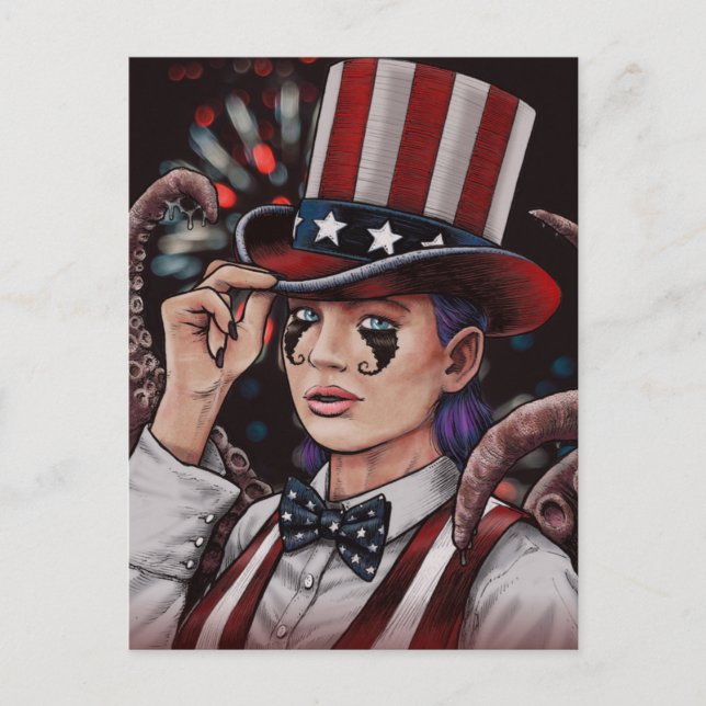 Cartão postal de Independência Aria (Frente)