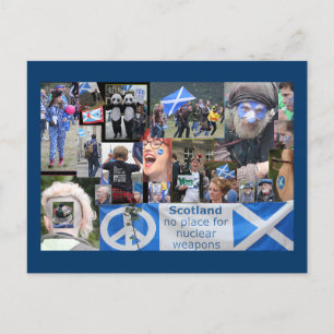 Cartão postal de Independência Escocês