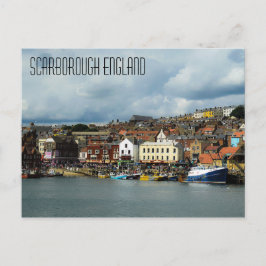 Cartão postal de Inglaterra Scarborough