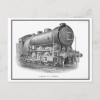 Cartão postal de inscrição no programa Vintage Tra