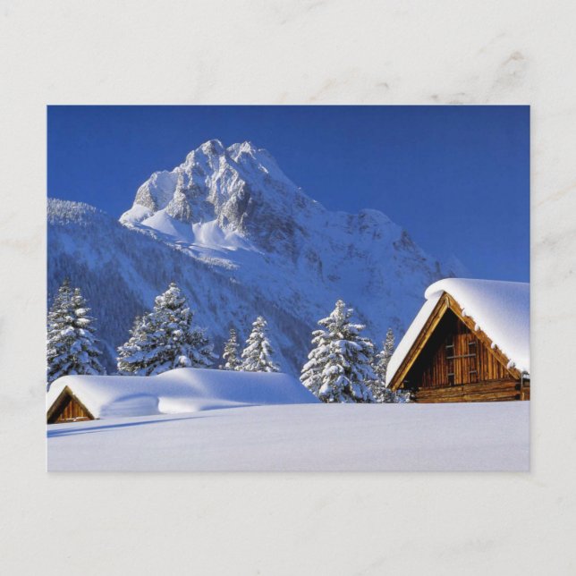 Cartão postal de inverno (Frente)