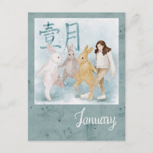 Cartão postal de inverno