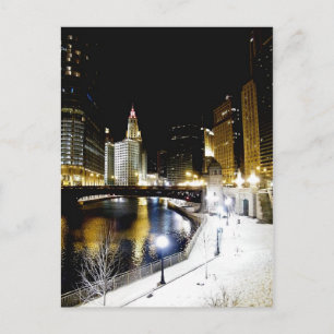 Cartão postal de inverno Chicago