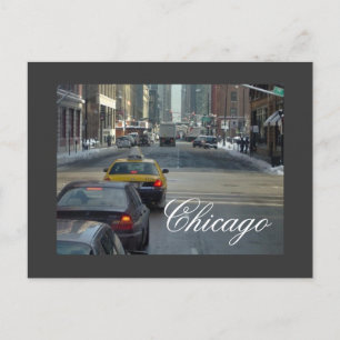 Cartão postal de inverno de Chicago