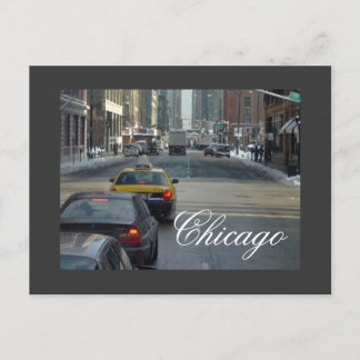 Cartão postal de inverno de Chicago